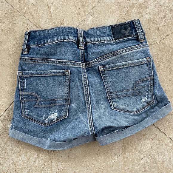 AE High Rise Jean Shorts - Picture 2 of 2